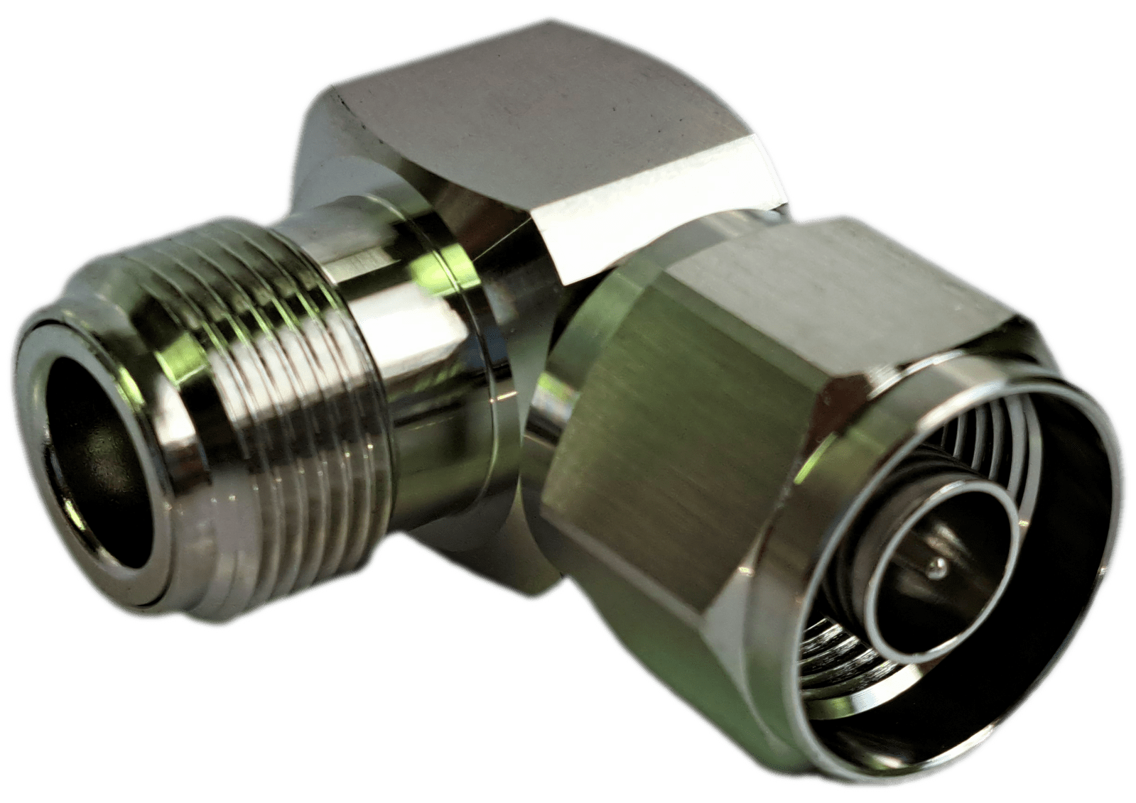 CommScope Low PIM Adaptor N (M) To N (F) Right Angle - Image 2