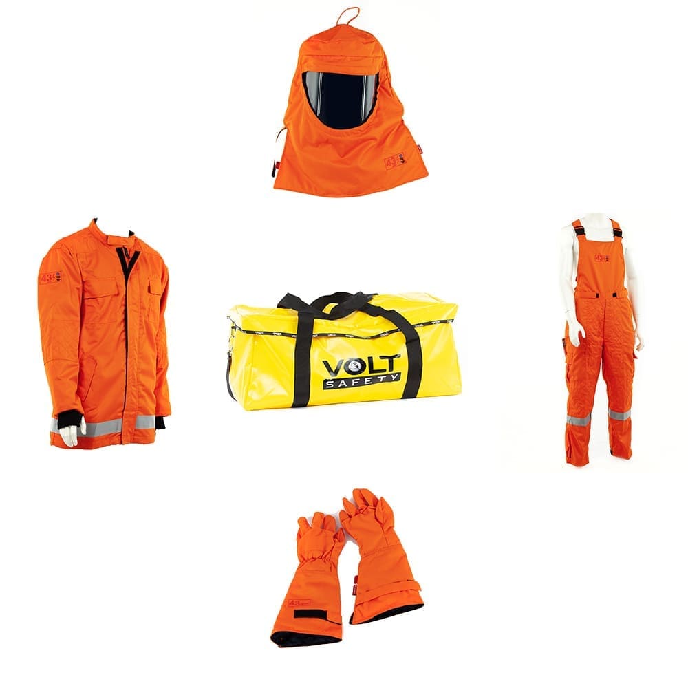Sherwood Arc flash Standard Kit HRC4 43cal/cm2 Size XL