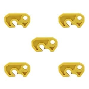 Volt Safety Mini Circuit Breaker Lockout Universal Small 5 Pack