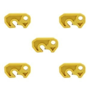 Volt Safety Mini Circuit Breaker Lockout Universal Small 5 Pack