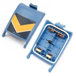 Radiodetection Replacement 2-D-Cell Empty Battery Door. RX Receiver.
