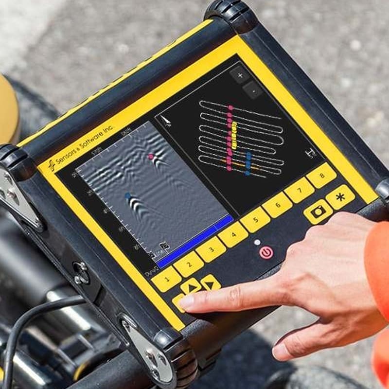Sensors & Software LMX200 Map & Survey GPR Unit. - Image 4