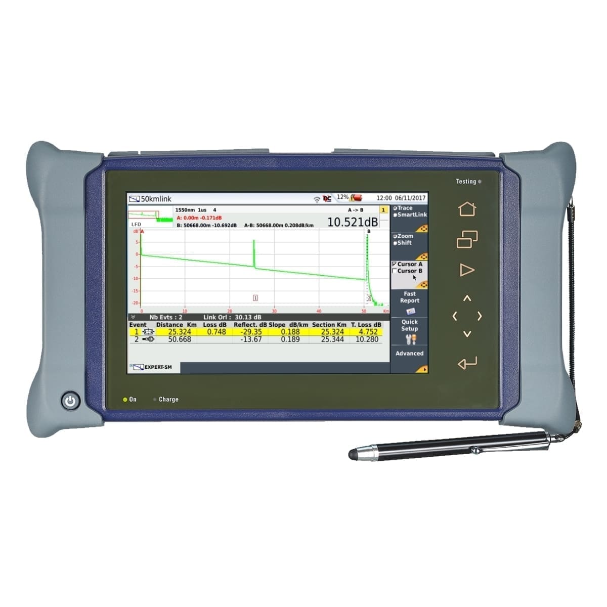 VIAVI MTS-4000V2 QUAD OTDR - main product image