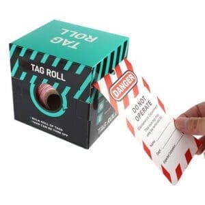Volt Safety Danger Do Not Operate Lockout Tag Roll