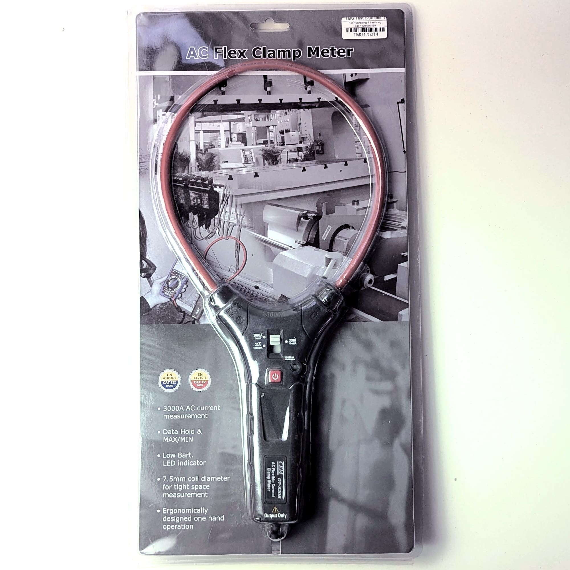 CEM DT-320B AC Flex Clamp Meter - Image 2