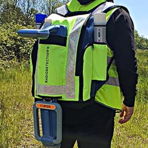 Radiodetection RX Locator Backpack Yellow & Blue - Image 2