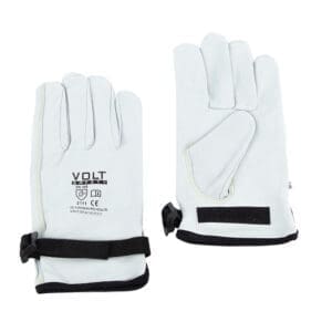 Volt Safety LV Leather Outer Gloves Size 09