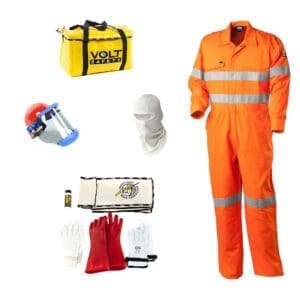 Volt Safety Arc flash Kit HRC2 9.6cal/cm2 Size 107R 2XL