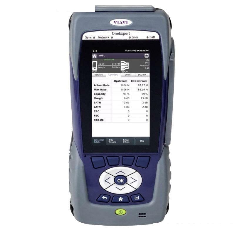 Viavi ONX-580 ADSL/VDSL Copper Tester - main product image