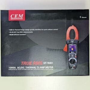 CEM DT-9581 True RMS 1000A AC/DC Thermal Clamp Meter