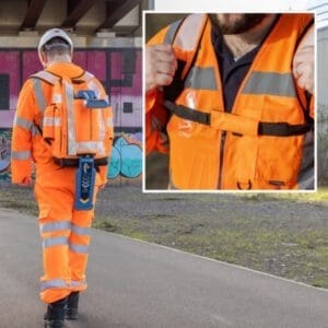 Radiodetection RX Locator Backpack Orange