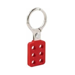 Volt Safety Aluminium 6 Hole Lockout Hasp 38mm Jaw