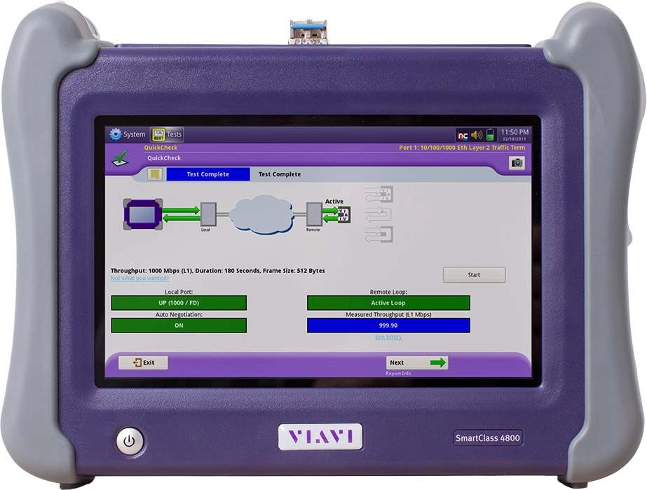 Viavi SmartClass SC4800 All Ethernet